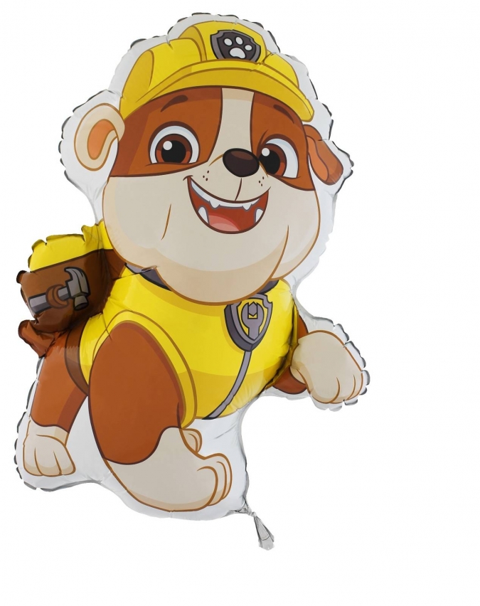 Фолиев балон Рабъл Пес Патрул / Paw Patrol Rubble, 100 см /Gx/