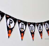 Персонализиран банер Честит Рожден Ден Наруто