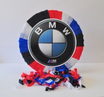 Пинята БМВ / BMW, две лица 40х40 см