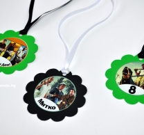 Персонализиран парти медальон GTA 5, 5бр. пакет