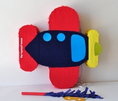 Пинята Самолет  Pinata Airplane, 65см