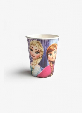 Хартиени парти чашки Елза и Ана,10бр. /Gx/