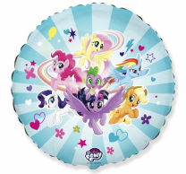 Фолиев балон Малкото Пони / My Little Pony Team 40 см, Flexmetal /Gd/