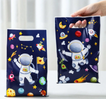 Подаръчни торбички, пликове за сладки Космос, планети,16х25см, 25 бр. в опаковка /Ch/