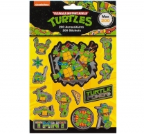 Стикери 200бр. Костенурките Нинджа /Mb/