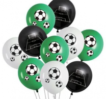 Комплект 10 бр. балони Футбол, три цвята /Mb/