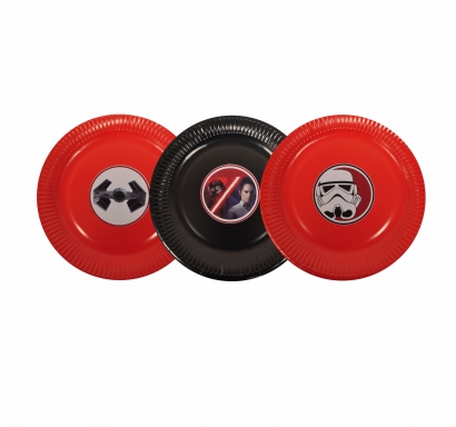 Персонализирана хартиена чинийка Междузвездни войни, 6бр. пакет