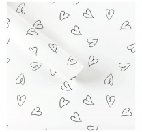 Опаковъчна хартия цвят бял,