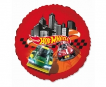 Фолиев балон Хот Уилс / Hot Wheels 48 см, Flexmetal /Gd/