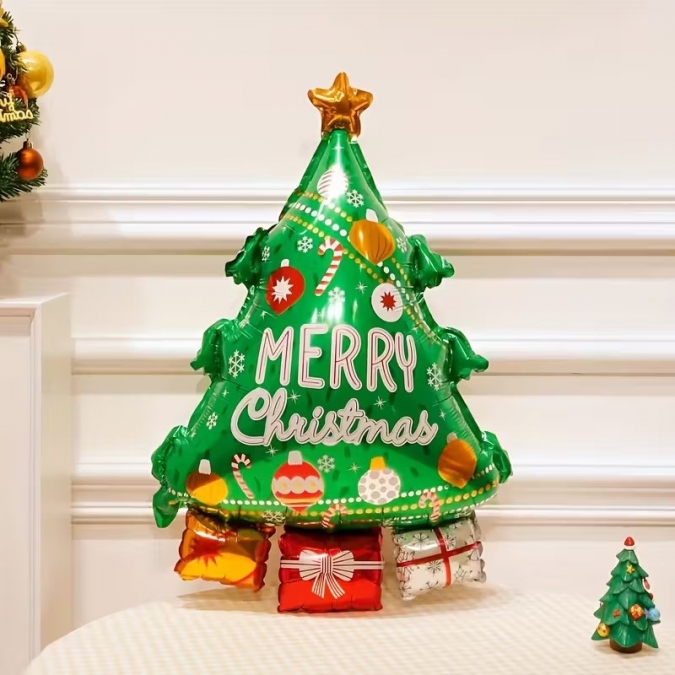 Фолиев балон Елха, Коледа, 78см /Tm/