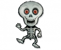 Фолиев балон Скелет, Хелоуин, 72 см /Gd/