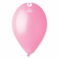 Балон цвят Розов, Pink, диаметър 30 см, 100 бр. в пакет, Gemar G110 #057 /Uk/