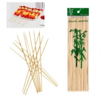 Бамбукови клечки за шишчета, 90 броя, 30 см /Km/
