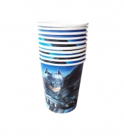 Хартиена чашка 200 мл Батман, 10 бр. в пакет /Pe/