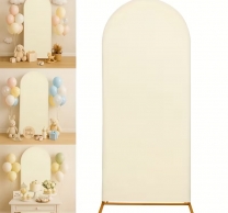 Калъф за стойка за арка, 180 см x 80 см, шампанско /Ivory/ /Pd/