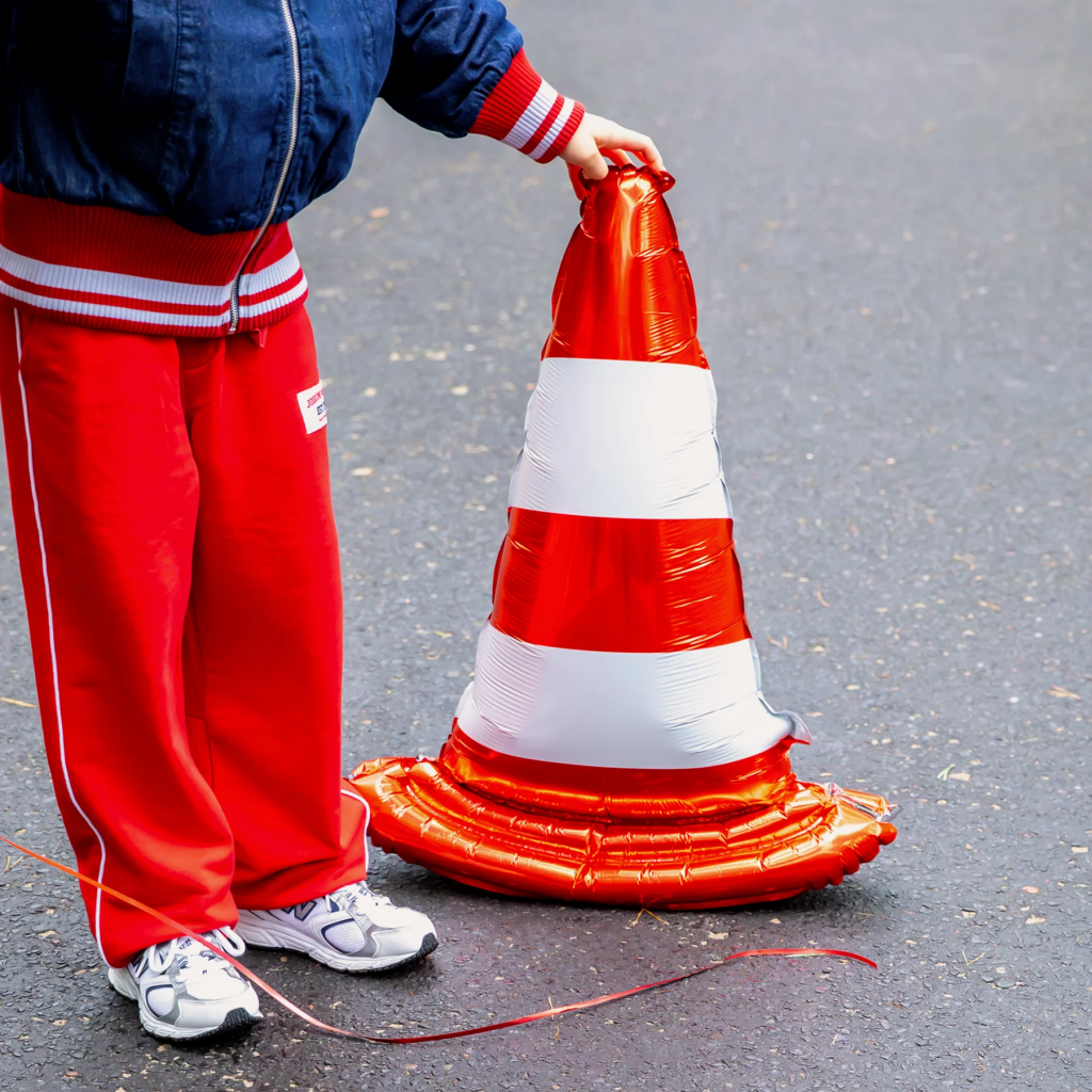 Фолиев балон Конус, 88х65см /Pp/