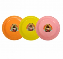 Хартиена парти чинийка Капибара, 6бр. пакет