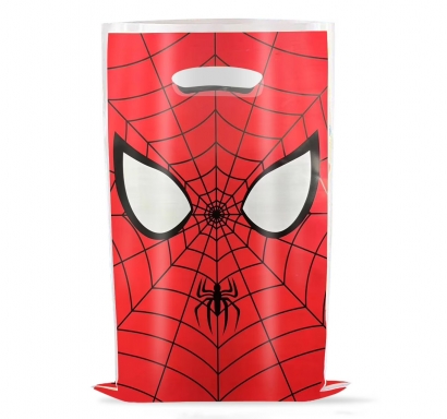 Подаръчни торбички, Спайдърмен, 17х25см, 10 бр. в опаковка /Pe/