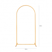 Метално сглобяемо пано /арка/, размер 200х100см, цвят златен /Pp/