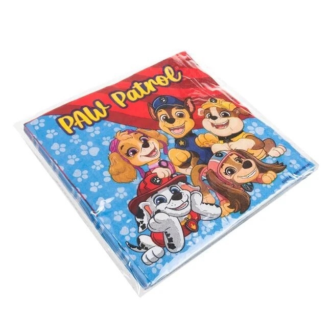 Парти салфетки Пес Патрул 33х33 см, лицензирани /mb/