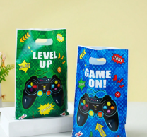 Подаръчни торбички за сладки Плейстейшън, джойстик, 16х25см, 25 бр. в опаковка /Ch/