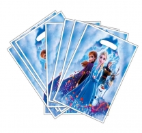 Подаръчни торбички, Елза и Ана, 17х25см, 10 бр. в опаковка /Pe/