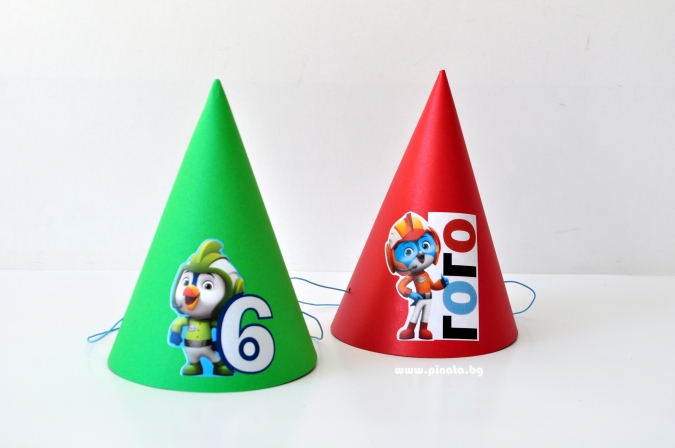 Персонализирана парти шапка Топ Кадети, 3 бр. пакет