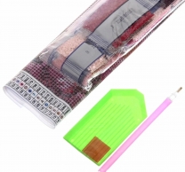 Комплект 5D диамантен гоблен, 20x30 см, различни модели /Li/