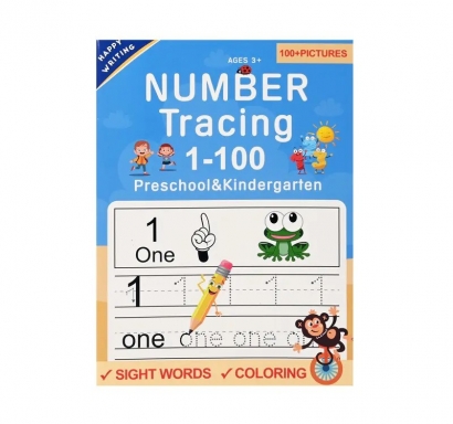 Образователна книжка Числата от 0 до 100 /Km/