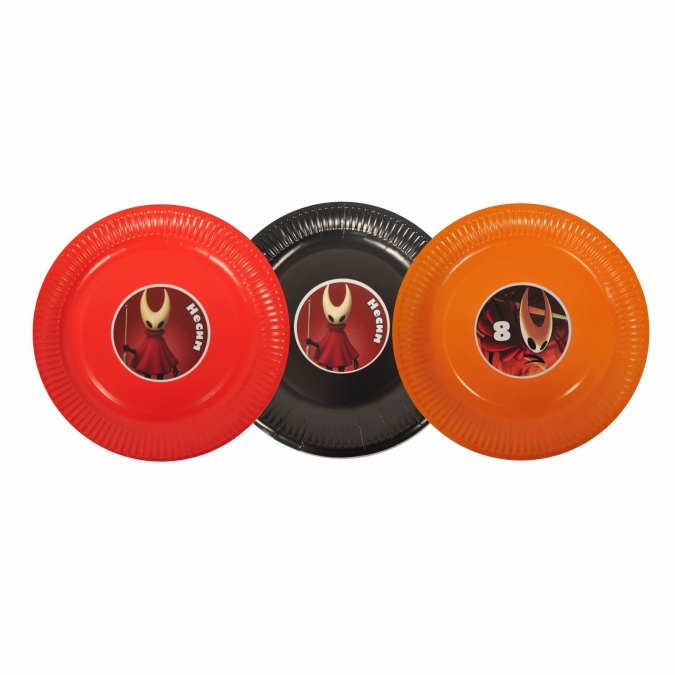 Персонализирана хартиена чинийка Силксонг/ Silksong , 6бр. пакет