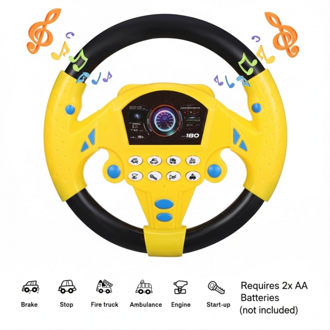 Волан играчка с бутони за звук /Li/