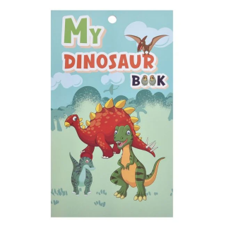 Книжка със стикери Динозаври /Mb/