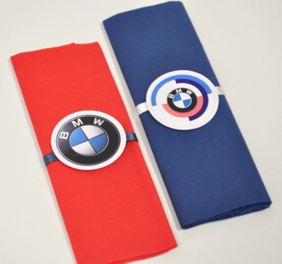 Парти салфетки БМВ, 33х33 см, 6 бр. пакет