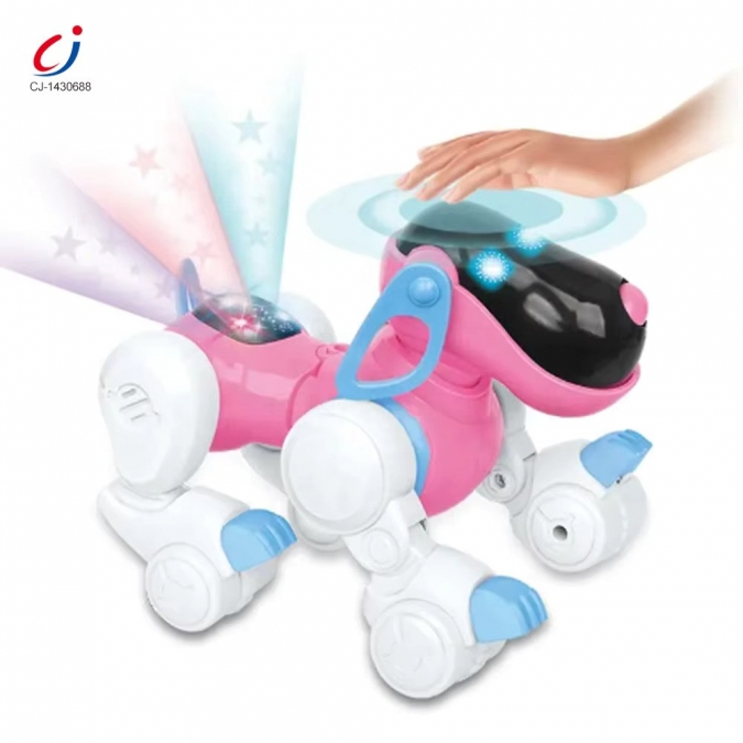 Куче робот със сензор, интерактивна играчка /Li/