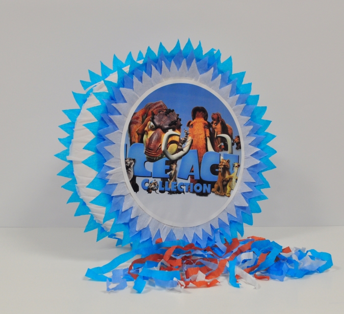 Пинята Ледена Епоха, две лица 40х40 см