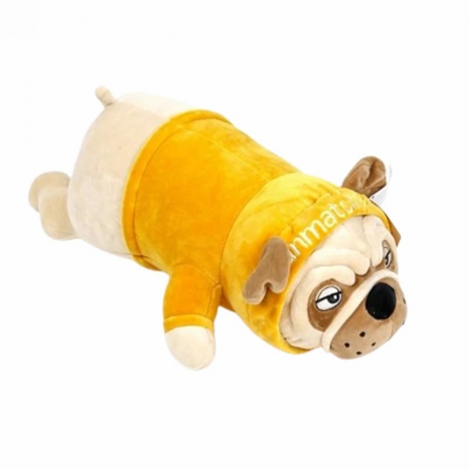 Плюшена играчка Куче Мопс с качулка /Li/