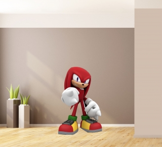 Фигурка за декорация Соник Knuckles, свободно стояща, 40 см pvc