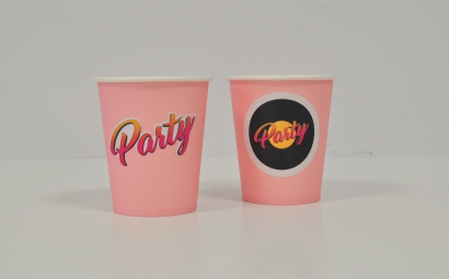 Парти чашка 220 мл., Диско парти, 6бр. пакет