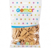 Балон цвят руж, телесен / Blush, диаметър 26 см, 100 бр. в пакет, Gemar G90 #069