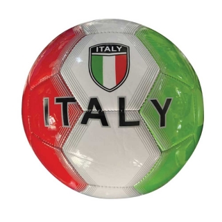 Футболна кожена топка с надпис Italy /Li/
