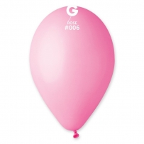 Балон цвят Розов, Rose, диаметър 30 см, 100 бр. в пакет, Gemar G110 #006 /Uk/