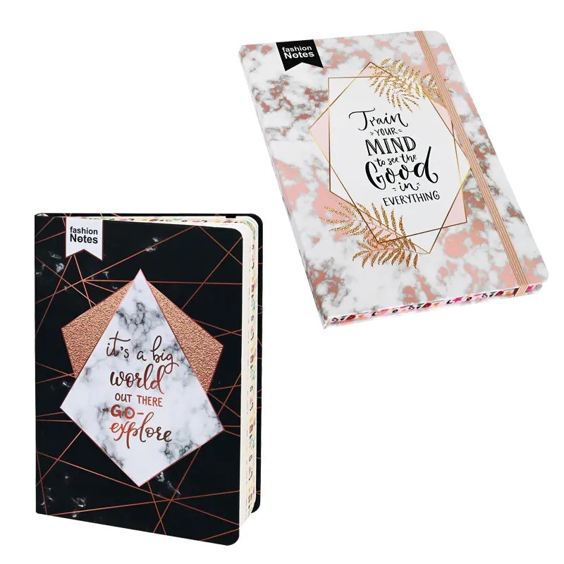 Бележник с два разделителя /твърди корици/ 21х15см /Km/