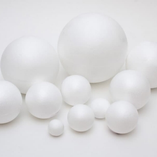 Топка от стиропор (стирофом), диаметър 7,0см /Sa/