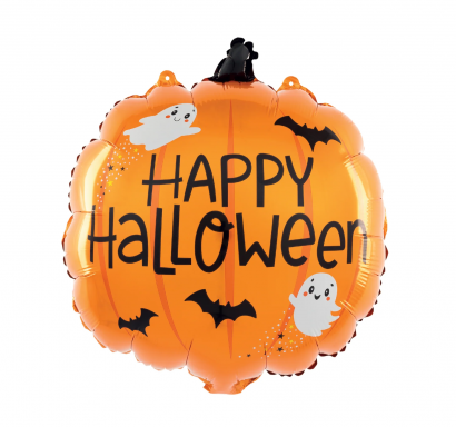 Фолиев балон Тиква Happy Halloween, Хелоуин, 57 см /Pp/