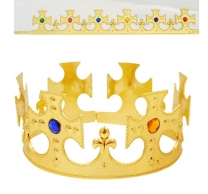 Царска корона с диаманти, златна /Km/