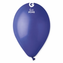 Балон цвят Тъмно син, диаметър 30 см, 100 бр. в пакет, Gemar G110 #046 /Uk/