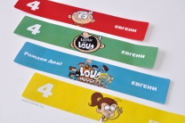 Персонализиран парти етикет за бутилка с вода Къщата на Шумникови, 5бр. в пакет