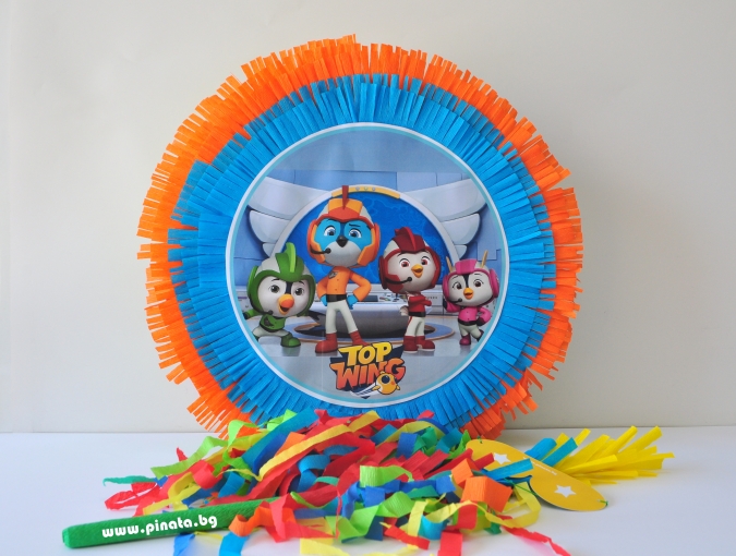 Пинята Топ Кадети, две лица 40х40 см