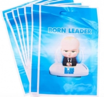 Подаръчни торбички за сладки, Бебе Бос, 17х25см, 10 бр. в опаковка /Pe/