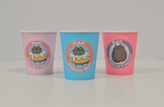 Парти чашка 220 мл., Коте Пушийн Pusheen, 6бр. пакет